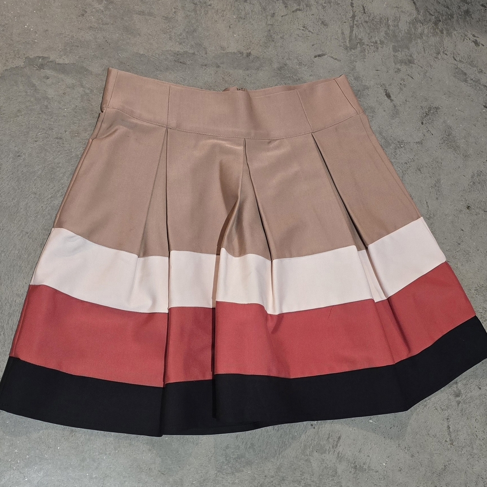 Zara Multicolor Pleated Skirt Never WORN